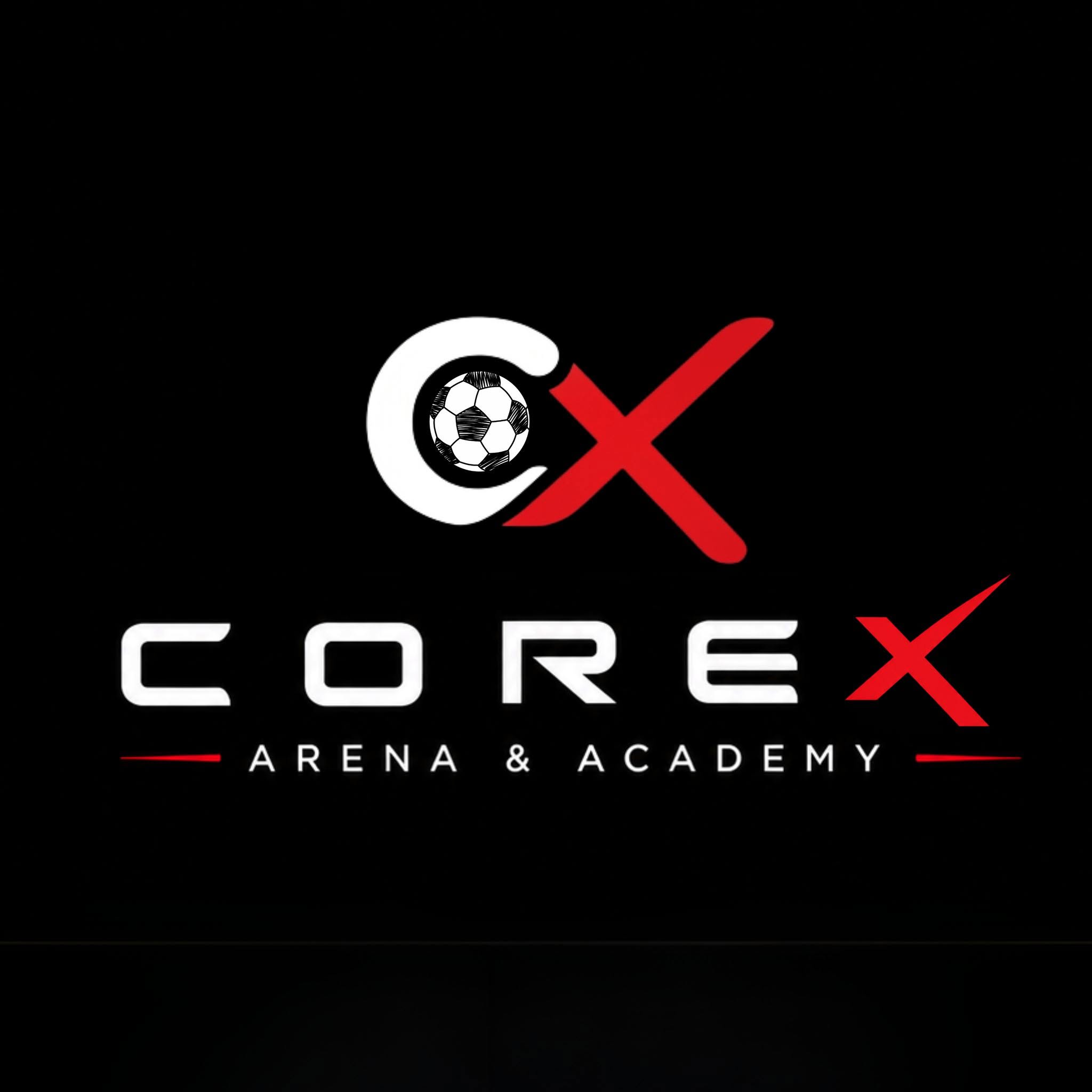 Corex Arena and Academy Logo